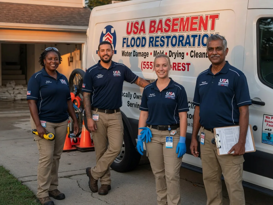Basement Flood Cleanup company in Witten, SD