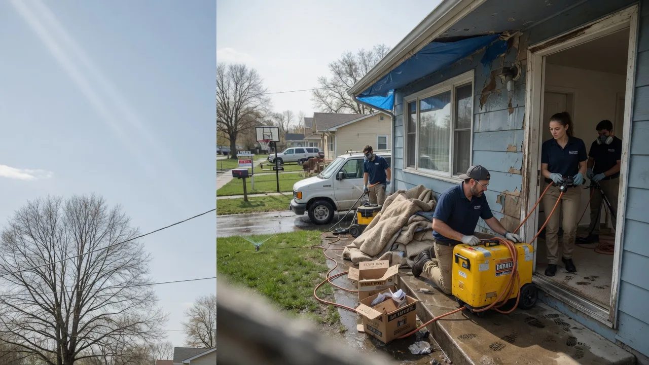Basement Flood Cleanup in Witten, SD near me